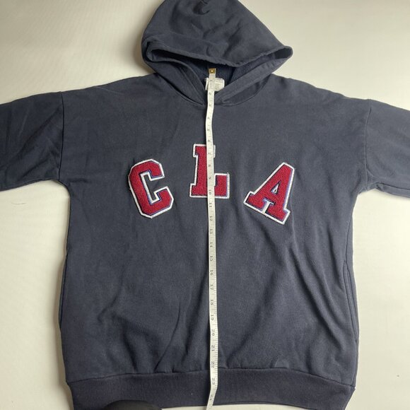 VTG 80 MADE IN CANADA College Hoodie Piacente Mens S College de l'Assomption CLA - Picture 10 of 13